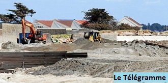 illustration Lorient : l’agglomération indemnisée pour une digue éventrée