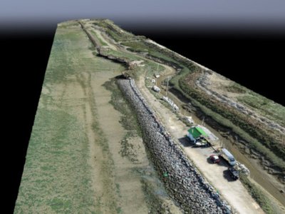 Un drone pour une meilleure gestion des digues littorales