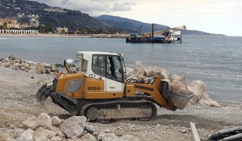 illustration Alpes Maritimes : Menton rénove sa butée sous-marine