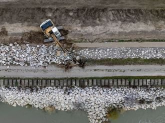 illustration Avignon se renforce contre les crues de la Durance