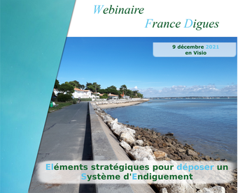 Webinaire : Éléments stratégiques pour déposer un système d’endiguement