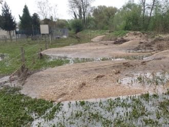 Un système d’endiguement inattendu en Côte d’Or