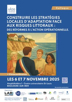 Colloque « Construire les stratégies locales d’adaptation face aux risques littoraux : des réformes à l’action opérationnelle »