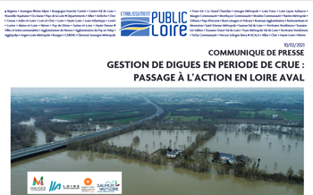 illustration GESTION DE DIGUES EN PERIODE DE CRUE : PASSAGE à L’ACTION EN LOIRE AVAL