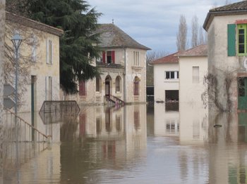 illustration En Sud Gironde, les communes s’adaptent aux crues