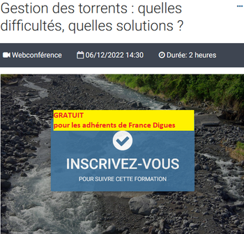 Gestion des torrents : quelles difficultés, quelles solutions?