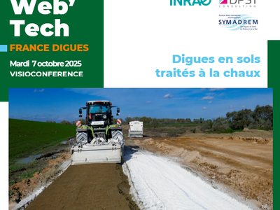 Web'Tech : Digues en sols traités à la chaux