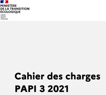illustration Nouveau cahier des charges PAPI3 version 2021